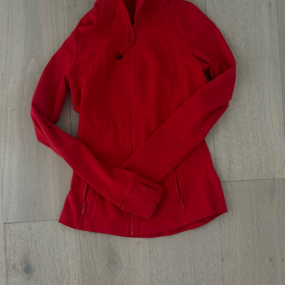 Lululemon Athletica Red BBL Jacket